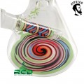 WATER PIPE BEAKER RETRO GEOMETRIC PATTERN WP12106 1CT